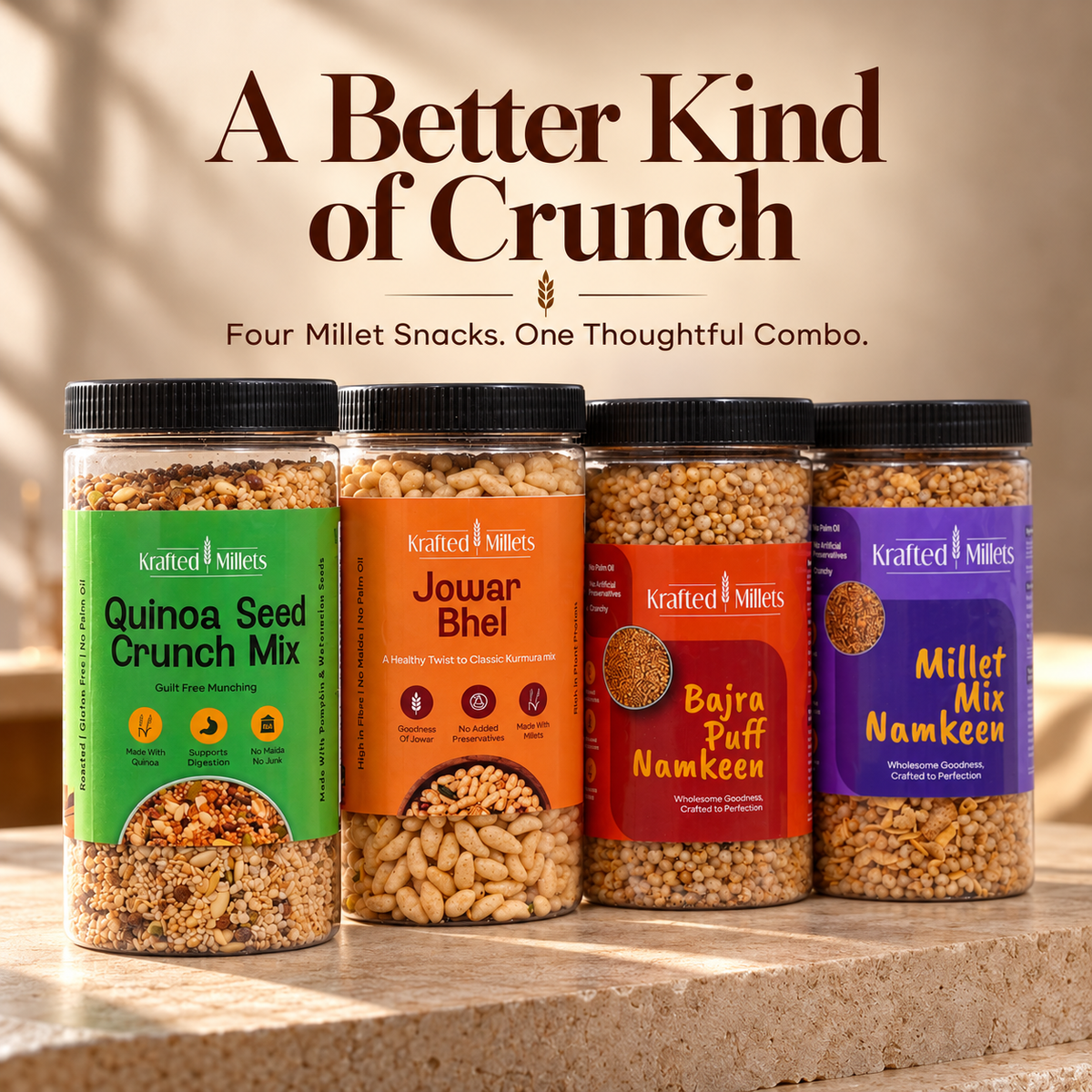 Mother’s Special – Millet Namkeen Combo