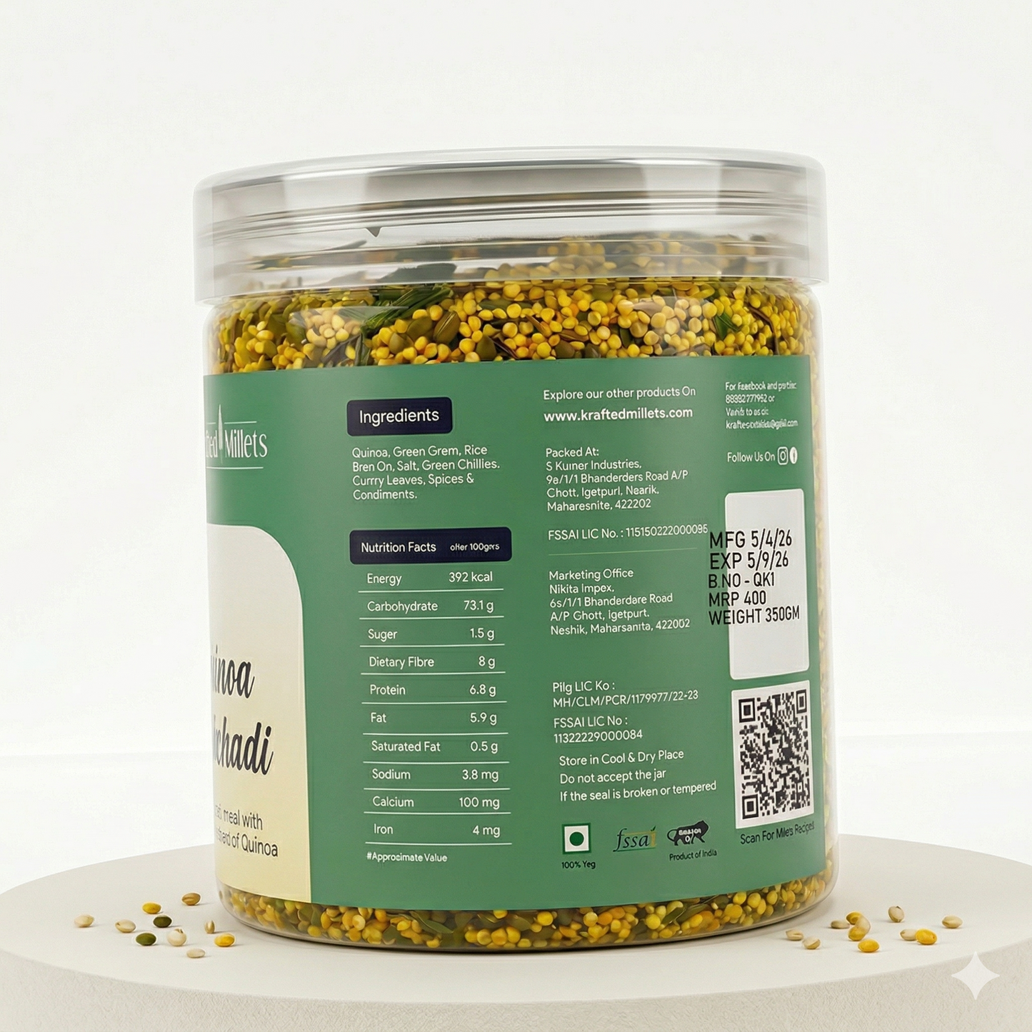 Quinoa Khichadi