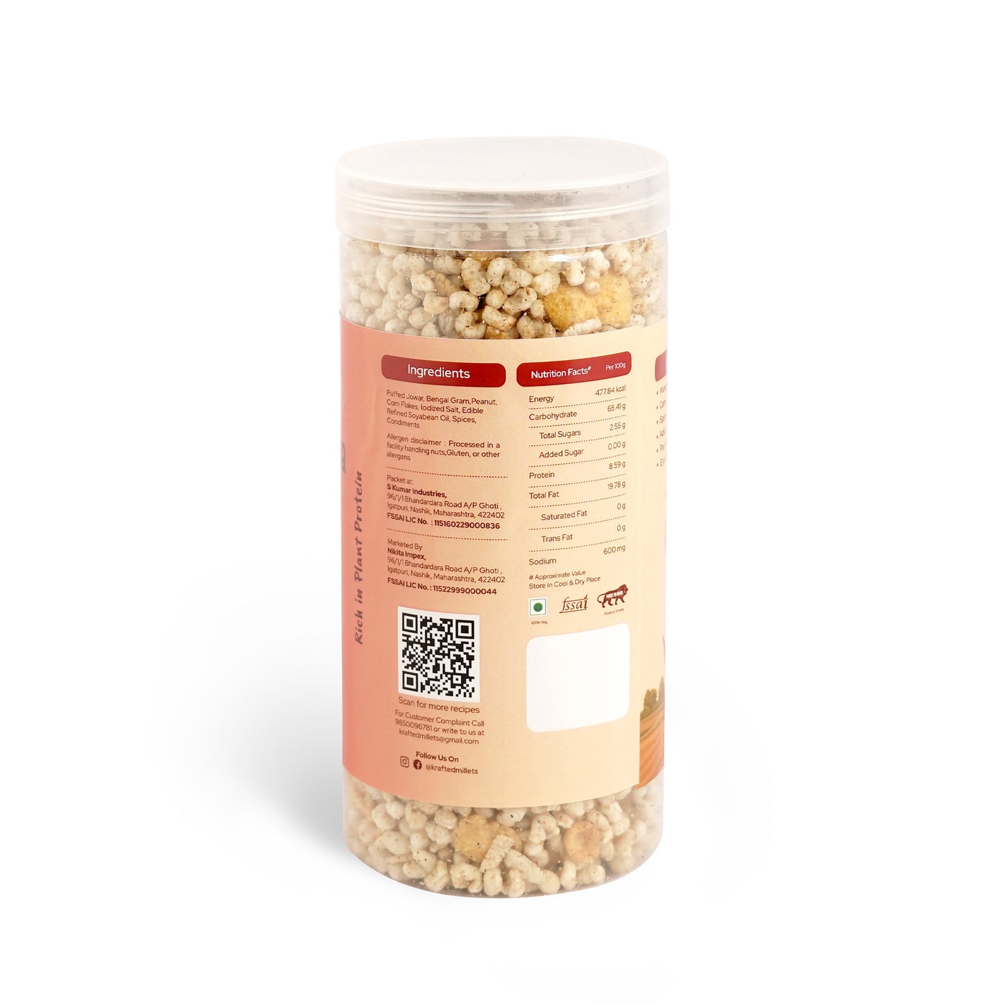 Jowar Chana Mix - Pack of 2