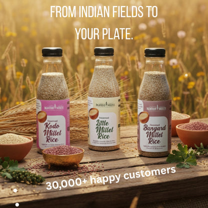 Little Millet, Kodo Millet, Banyard Millet