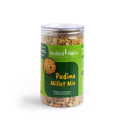 Pudina Millet Namkeen – Pack of 2 (400g Total)