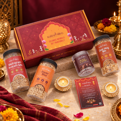 Krafted Healthy Gift Box – Roasted & Guilt-Free Snack Hamper
