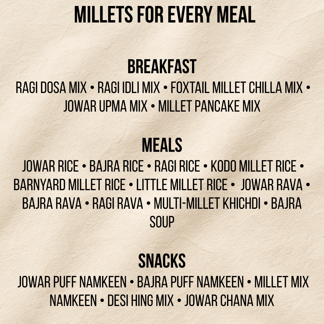60-Day Millet Lifestyle Kit – 22 Healthy Products