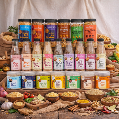 Krafted Millets Total Health Combo – Complete Wellness Collection