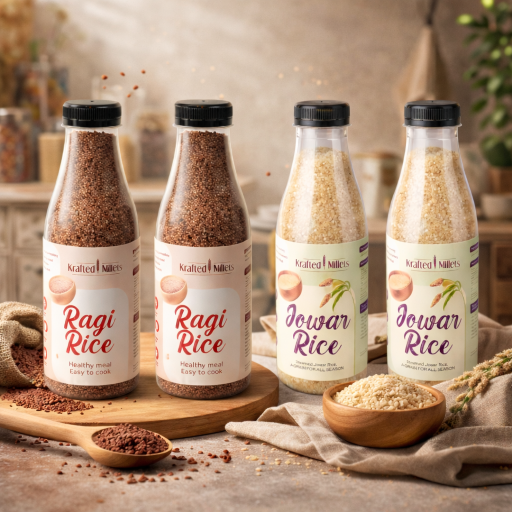 Ragi Rice & Jowar Rice Combo