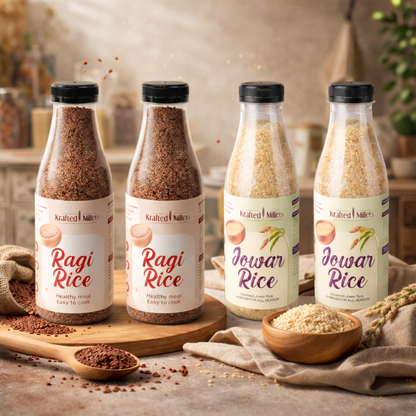 Ragi Rice & Jowar Rice Combo