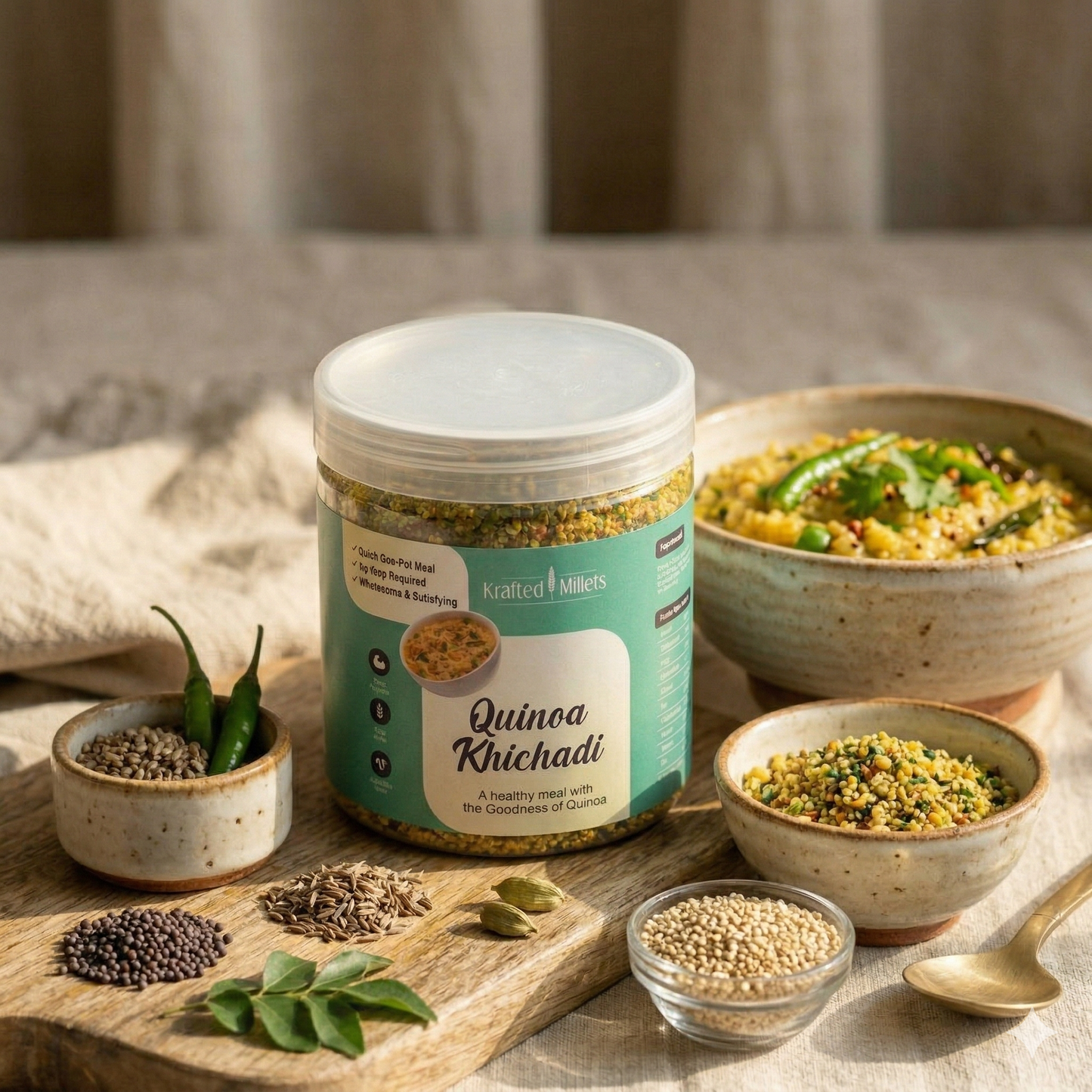 Quinoa Khichadi