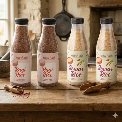 Ragi Rice & Jowar Rice Combo