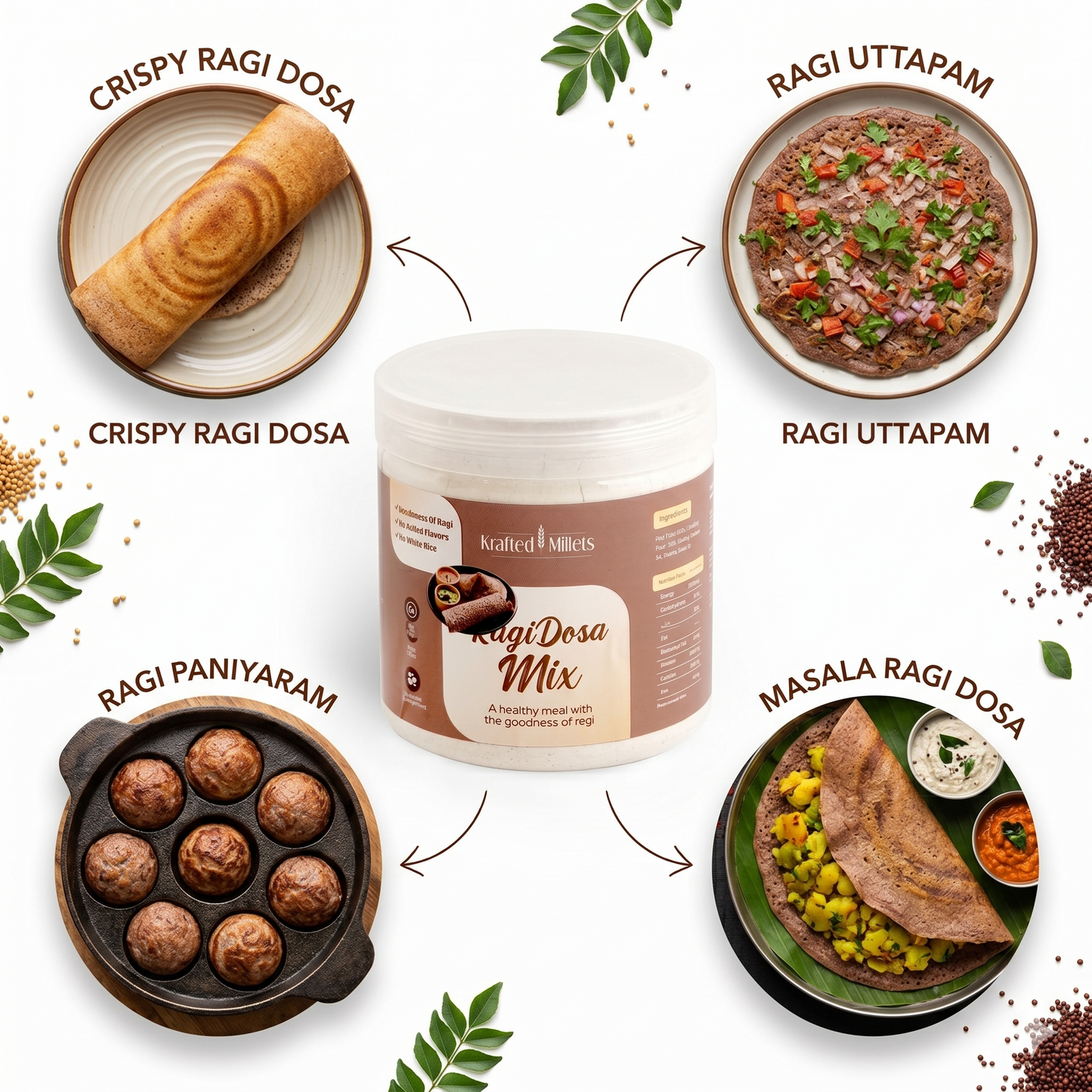 Ragi Dosa Mix