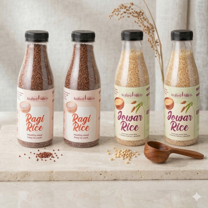 Ragi Rice & Jowar Rice Combo