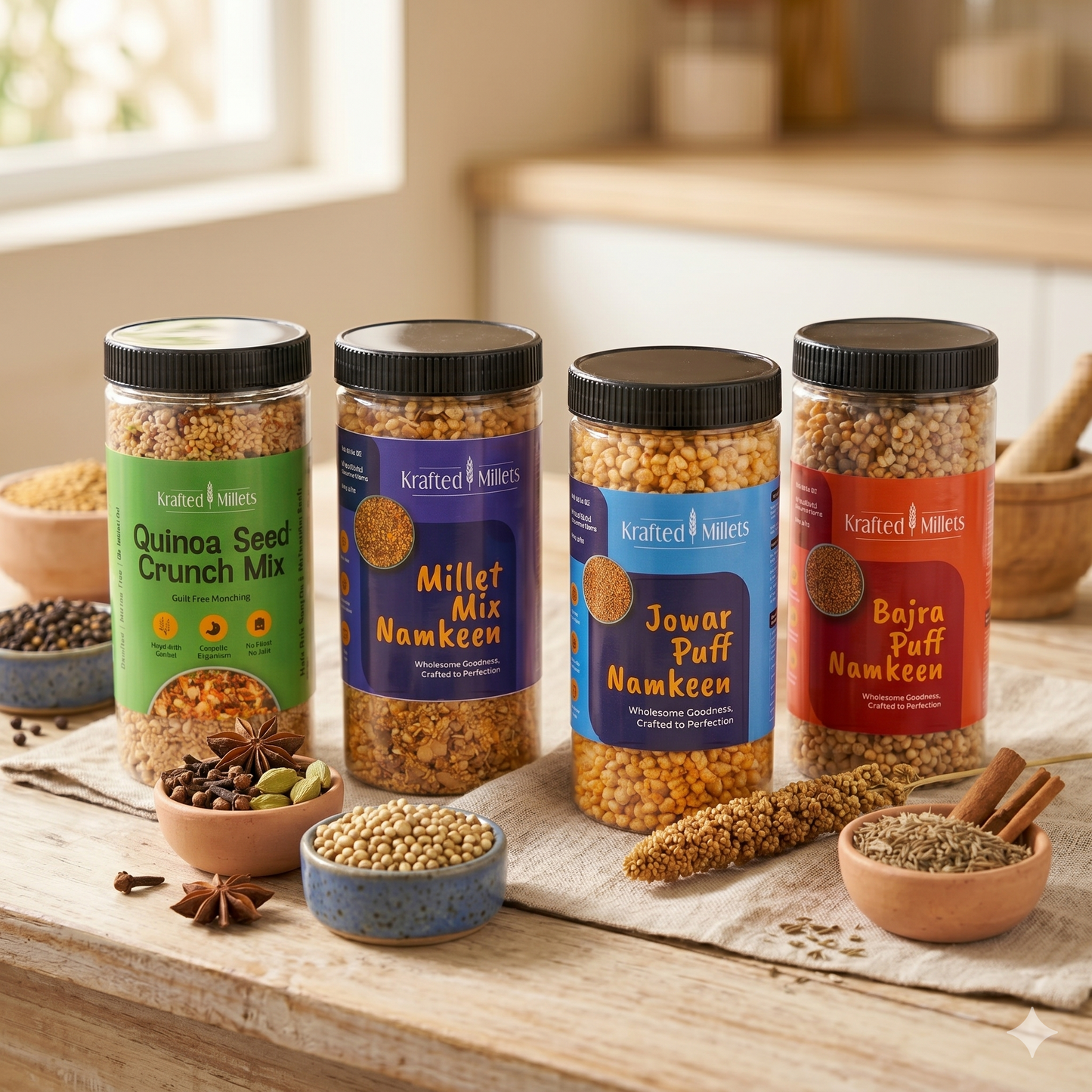 Mother’s Special – Millet Namkeen Combo