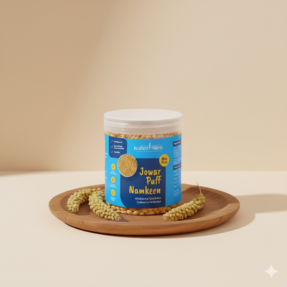 Roasted Jowar Puff Namkeen - Mini Pack