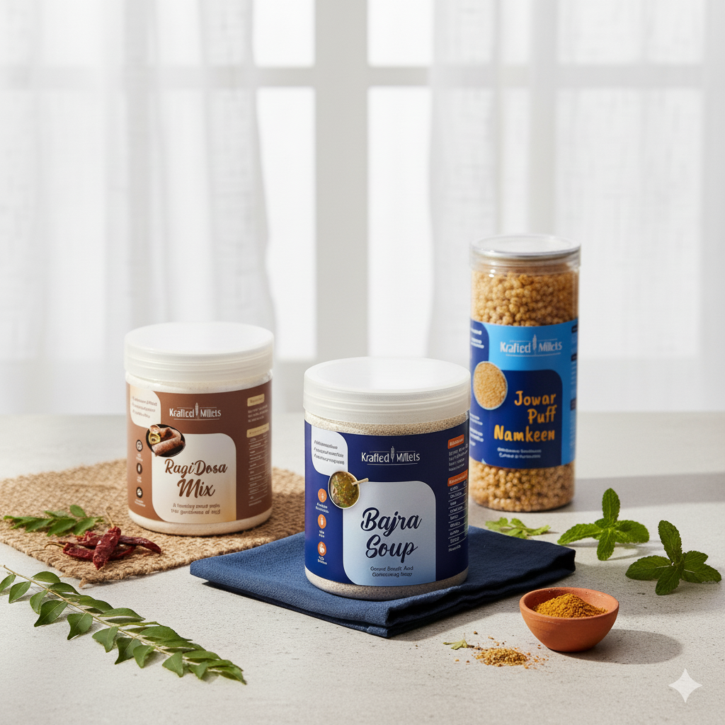 Krafted Millets Everyday Health Combo