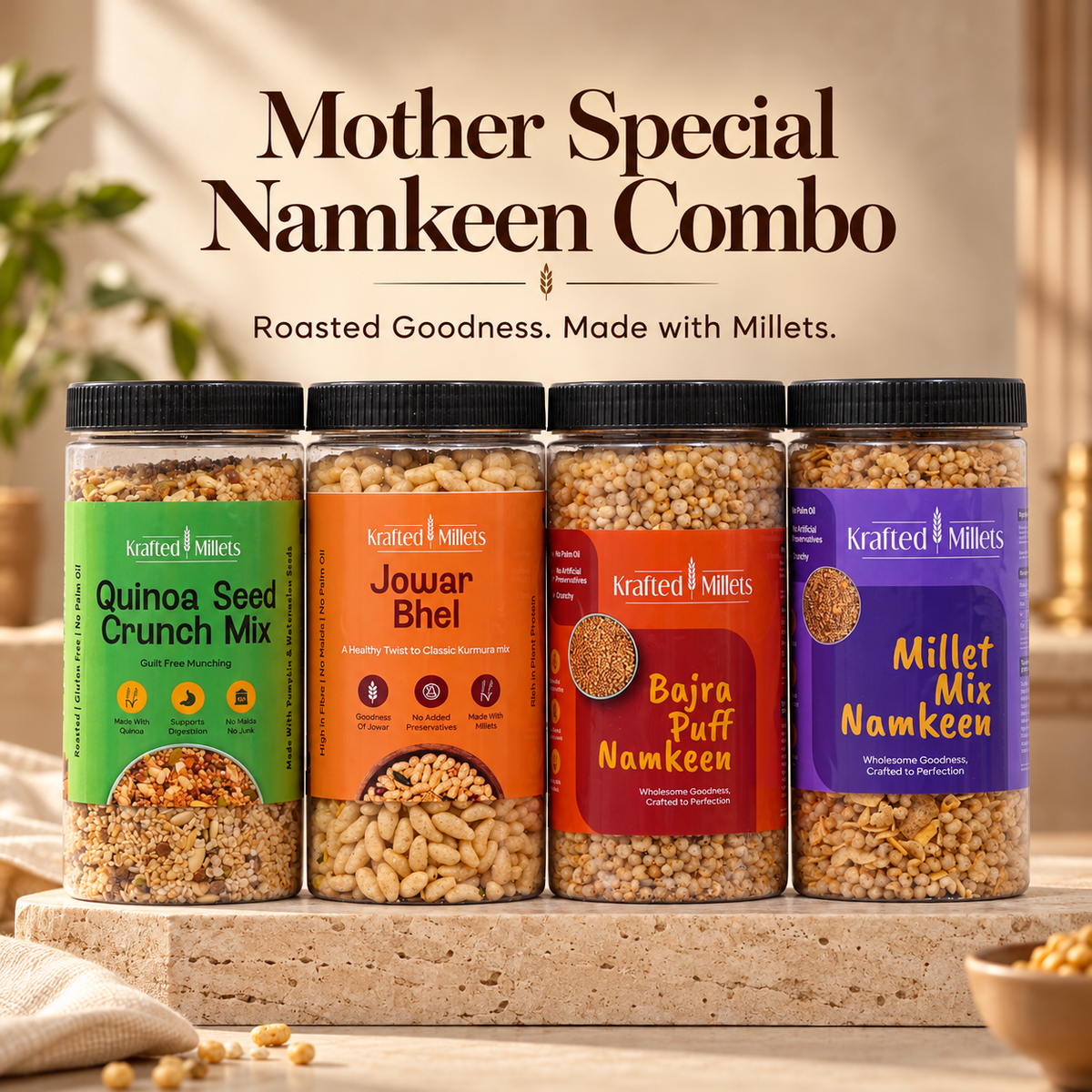 Mother’s Special – Millet Namkeen Combo