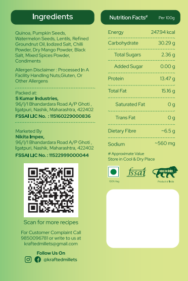 Quinoa Seed Crunch Mix - Pack of 2