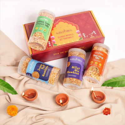 Krafted Healthy Gift Box – Roasted & Guilt-Free Snack Hamper
