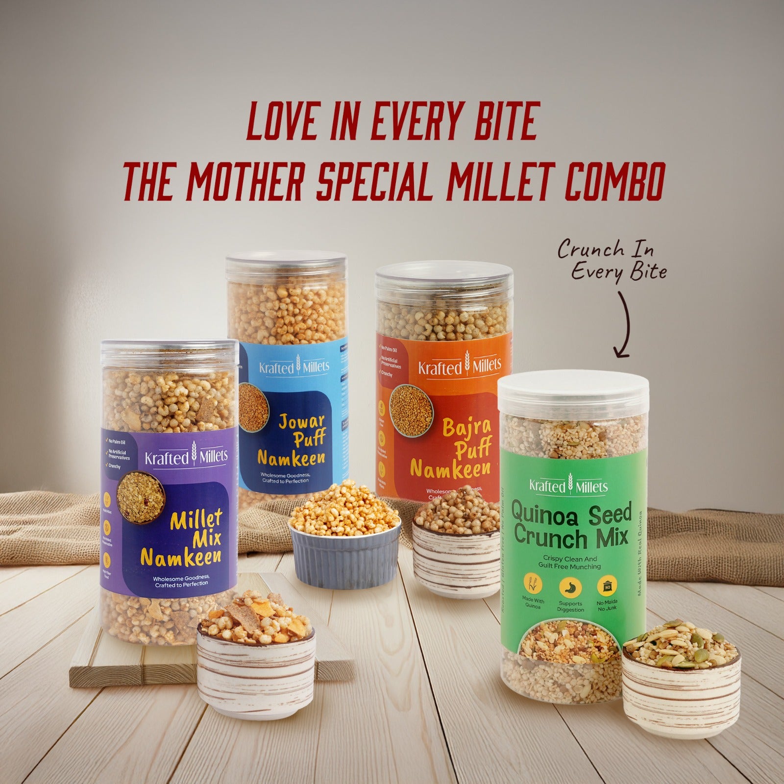 Mother’s Special – Millet Namkeen Combo