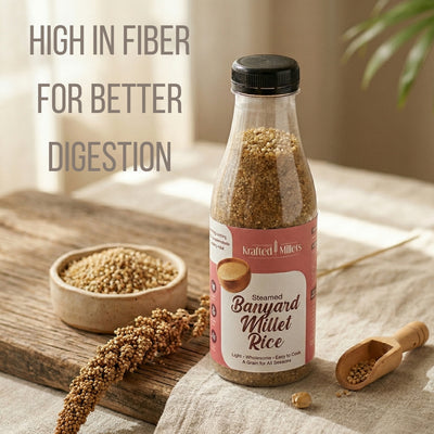 Steamed Barnyard Millet Rice