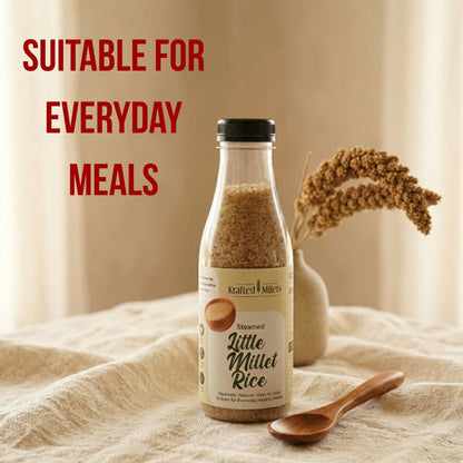Steamed Millet Combo – Little, Kodo & Barnyard