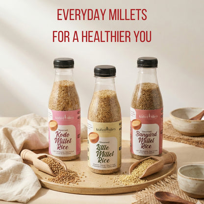 Little Millet, Kodo Millet, Banyard Millet