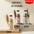 Jowar Rice, Bajra Rice and Ragi Rice